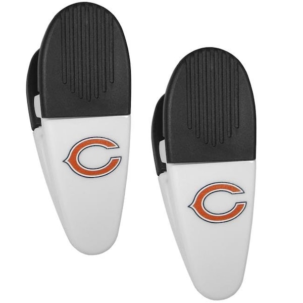 Siskiyousports Siskiyou 5460386076 NFL Chicago Bears Chip Clips - Pack of 2 5460386076 - main